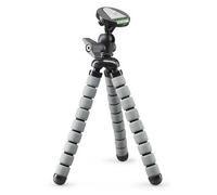 Cullmann Alpha 655 Flexible Mini trípode Incluye Rótula y schnellkupplungsplatte Sistema, 25 cm Gris