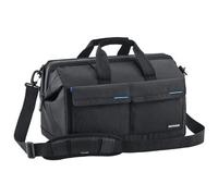 Cullmann Amsterdam Maxima 520 - Bolsa bandolera para cámaras réflex (con compartimentos para accesorios), negro