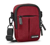 CULLMANN - 90222 - MALAGA Compact 300 Bolsa para cámaras compactas, roja - dimensiones interiores: 70x110x40mm - repelente al agua gracias al revestimiento de poliéster 450D rip-stop PU