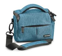 Cullmann 90283 Malaga Vario 200 - Funda para cámara con Correa, Color Azul, 140 x 90 x 75