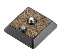 Cullmann Revomax RX472 - Placa de cámara de Aluminio para Acoplamiento de liberación rápida (Anchura 4.2 cm, Altura 1 cm, Profundidad 4.2 cm)