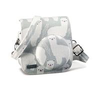 Cullmann Rio Fit 110 98866 - Funda para cámara Fuji Instax Mini 11, diseño de Llama