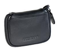 Cullmann Shell Cover Compact 100, Black Leather, 60 x 20 x 95 mm, 40 g, Negro, Cuero