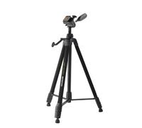 Cullmann Trípode Primax 380 aluminio ligero altura máx. 159 cm bolsa incluida negro