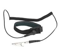 Culnflun 1 paquete de correa de muñeca antiestática, pulsera de conexión a tierra ESD ajustable, cable de tierra de 1,8 m, pulsera resistente a la estática para reparación de equip (Negra)