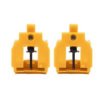 Culnflun 2 uds Tocadiscos ATN3600L, Aguja de Registro de Fibra de Carbono cónica de Diamante Apta para Accesorio de Repuesto de Tocadiscos Serie LP60X (1 Piece)