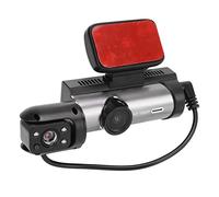 Culnflun 3.16Inch 1080P Dual Camera Dash CAM, Front Rear Recording Car Dashboard Camera with 32GB Card HD Night Vision Car Parking Reversing Monitor