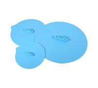 Culnflun 3 tapas de sellado de silicona, diseño lindo, tapa de silicona para vaporizador, cubiertas para alimentos, cubiertas reutilizables para bebidas de té, tapas para ollas al