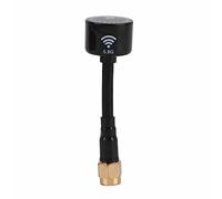 Culnflun 5.8ghz 3dbi RHCP Antenna Directional ABS Black Red SMA RP-SMA Connector for Router Network Card USB Adapter Security IP Camera Video Surveillance Monitor (SMA Internal Needle)