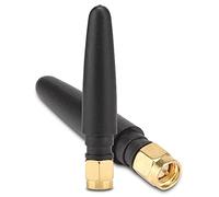 Culnflun 5 Antenas SMA de 2,4 GHz, Antena WiFi 3dBi, diseño de Rosca Interna, Baja pérdida de señal, conexión Estable, Ligera, portátil para Tarjeta de Red inalámbrica, enrutador, (Hembra Recta SMA)