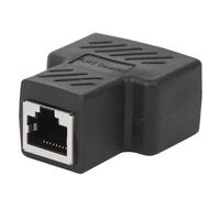 Culnflun 5pcs Splitter Rj45 1 en 2 Elementos industriales de Extensor de Alambre de Triple de Tres vías