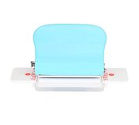 Culnflun Adjustable Hole Punch Green Manual Office Home Universal A4 Paper Punching Machines