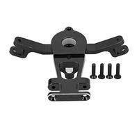 Culnflun Alloy Steering Assembly, Aluminum Alloy Steering Assembly Bell Crank for EREVO 2.0/Summit 1/10 RC Car (Black)