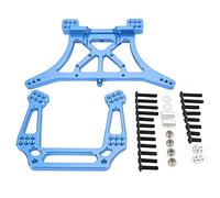 Culnflun Amortiguadores Delanteros y Traseros de aleación de Aluminio, Torre de amortiguación Delantera y Trasera de aleación para Traxxas Slash 2WD 1/10 RC, Piezas mejoradas