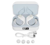 Culnflun Auriculares de traducción, Bluetooth Traductor Ayente de oído 144 Idiomas 0.2s Velocidad de traducción Inalámbrica Tiempo Real Traducción Auriculares (Blanco)
