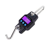 Culnflun Báscula colgante digital, capacidad de 660 lb, mini báscula de grúa recargable, báscula de gancho electrónica con pantalla retroiluminada, función de memoria para el hogar (WH-C06 cargando