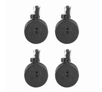 Culnflun Bike Disc Brake Pads High Performance Metal Resin Brake Linings Silent Durable Heat Dissipation for AVID BB5 Bicycle 4 Pairs Black 3.8x2.3cm