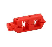 Culnflun Bloqueo de Interruptor Automático 120V, Cierre Tipo Clip para Interruptor Unipolar, Seguridad Eléctrica para Mantenimiento