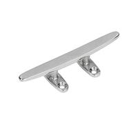 Culnflun Boat Cleat Stainless Steel 316 Highly Polished Flat Open Base Cleats for Docks Yachts Marine Use 125mm 5in Length Durable Saltwater