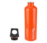Culnflun Botella de almacenamiento de combustible de 750 ml para camping, senderismo, mochilero, cocina al aire, aleación de aluminio, gasolina, queroseno, alcohol, gas líquido,