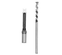 Culnflun Broca para orificios cuadrados de 12,7 mm, cincel para embutir, broca para embutir ajustable de acero de aleación para máquina de espiga cuadrada, herramienta eléctrica pa (12,7 mm)