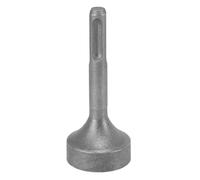 Culnflun Brocas del controlador de la barra de tierra Socket de acero pesado SDS universal más adaptador de perforación de martillo para barras de tierra Postes de la cerca eléctri (Superficie curva)