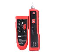 Culnflun Cable Probador de cables de red Ethernet, RJ45 RJ11Network CableTester Detector Line Finder Kit para electricistas técnicos ingenieros de redes CablesAuriculares Ki