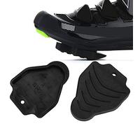 Culnflun Calas Protector, Calas para Bicicletas Calas para Pedales de Bicicleta Goma Compatibles con Look Delta Tacos Antideslizantes para Bicicleta Carretera y MTB