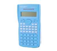 Culnflun Calculadora Científica, 240 Funciones, Pantalla Grande de 12 Dígitos y 2 Líneas, Calculadora Multifunción con Tapa Dura Deslizante, Azul, Batería Incluida (Bleue)
