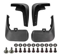Culnflun Car Mud Flaps, 4Pcs Front and Rear Wheel Mudguards, Black Plastic Fender Splash Guards, Direct Replacement Accessories, Compatible with 2010-2017 NV200
