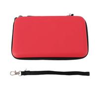 Culnflun Caso de Transporte de Consola de Juegos Caso de Viaje Protector con Shell Duro con 8 Ranuras de Juego y Bolsillo de Accesorios para 3DS XL New 3DS XL Nuevo 2DS GPD 5.5in (Rojo)