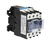 Culnflun Contactor de CA de 3 Polos, CJX2-3201, 1 Unidad | Contactor magnético de 3 polos con contacto auxiliar 1NC para control de motores de distribución de energía