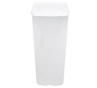 Culnflun Contenedor de almacenamiento de pan plástico Espacio transparente Guardar multifuncional con ahorro de pan tapa para bocadillos de papas fritas de tostadas
