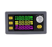 Culnflun Convertidor de Refuerzo DC, convertidor CNC CC con medidor, regulador de Voltaje de Paso hacia Abajo, regulador de Voltaje Ajustable 12-72V con el módulo voltio del Panel