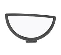 Culnflun Convex Rearview Mirror ABS Glass Broad Vision Range Half Dome Mirror Adjustable Universal for Forklift Truck Safety Equipment