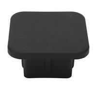 Culnflun Cubierta de Enganche de Remolque de 2 Pulgadas, tapón de Inserto de Tubo de Remolque de Goma Negra, Accesorios Exteriores para automóviles, tapón de Enganche Receptor