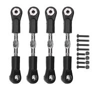 Culnflun Dirección Servo Pull Varilla, 4pcs 67-77 mm Servo Pule la Varilla de Enlace del Brazo del Brazo para el automóvil de 1/8 RC