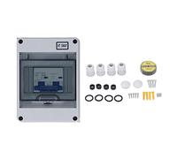 Culnflun DZ47-125Z D80 Interruptor aislador de caja combinadora fotovoltaica, Disyuntor de caja combinadora fotovoltaica solar 80A 500V DC MCB Disyuntor con distribución