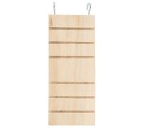 Culnflun Escalera de Madera de Mascota, Plataformas de Reposo de pájaros de 16x7x1cm de hámster de pájaro Tablero de Reposo de Juguete, Jaula de perches, para Mascotas pequeñas com