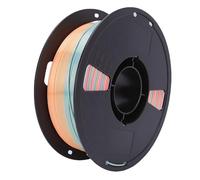 Culnflun Filamento PLA de 1 kg de 1,75 mm para impresora 3D, suministros de impresión en color caramelo sedoso con degradado multicolor, transición suave, diámetro estable, sin olo