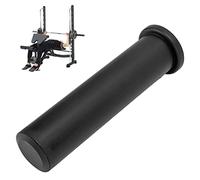 Culnflun Funda Adaptadora olímpica, Manguito de Adaptador, protector barra gimnasio, Convertidor 25mm a 50mm, Diámetro de Barra 1.97" Incluye Hexagonal Negro