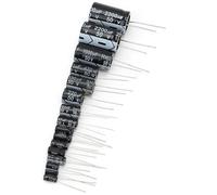 Culnflun Kit de condensadores electrolíticos 150pcs 50V surtido 1UF a 2200UF para proyectos electrónicos y entusiastas de bricolaje