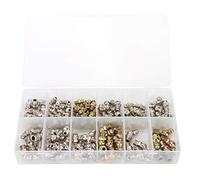Culnflun Kit de engrasador de 30 piezas, tipo recto y de 45 grados, surtido de accesorios Zerk hidráulicos para tubo de manguera, juego mixto de 1/8 1/4 M6 M8 M10 M8X1.25