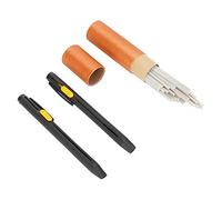 Culnflun Lápiz de tiza para coser, lápiz para marcar tela, tiza para sastres para ropa, marcador de tela que desaparece para acolchar, costura, manualidades, borrable con aire y