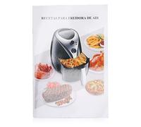 Culnflun Libro de cocina para freidora de aire, 32 recetas con imágenes en color, fácil de entender, práctico libro de cocina para freidora de alimentos para principiantes, usuario