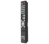 Culnflun Mando a Distancia para televisor LCD RC 1228, reemplazo del Mando a Distancia de televisión ABS Negro para Accesorio de televisor LCD para Uso Diario