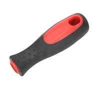 Culnflun Mango de lima de acero, mango de escofina de plástico ergonómico antideslizante de doble color grande, herramienta de lima de herradura, mango de repuesto para escofina de