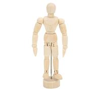 Culnflun Maniquí de madera, dibujo artista boceto 14 articulaciones giratorias proporciones del cuerpo humano figura de arte portátil para artistas estudiantes decoraciones (5,5 pulgadas)