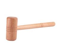 Culnflun Martillo de madera de Culnflun, Mallet Mallet Mallet Long Hammer Reparación de joyas Hacer una herramienta de joyero de bricolaje para trabajadores de oro familiares para