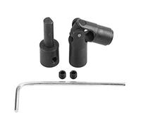 Culnflun Metal Rear Drive Shaft CVD Transmission Axle Upgrade Kit for WPL 1/16 Remote Control Military Truck Model Durable RC Car Parts Accessory